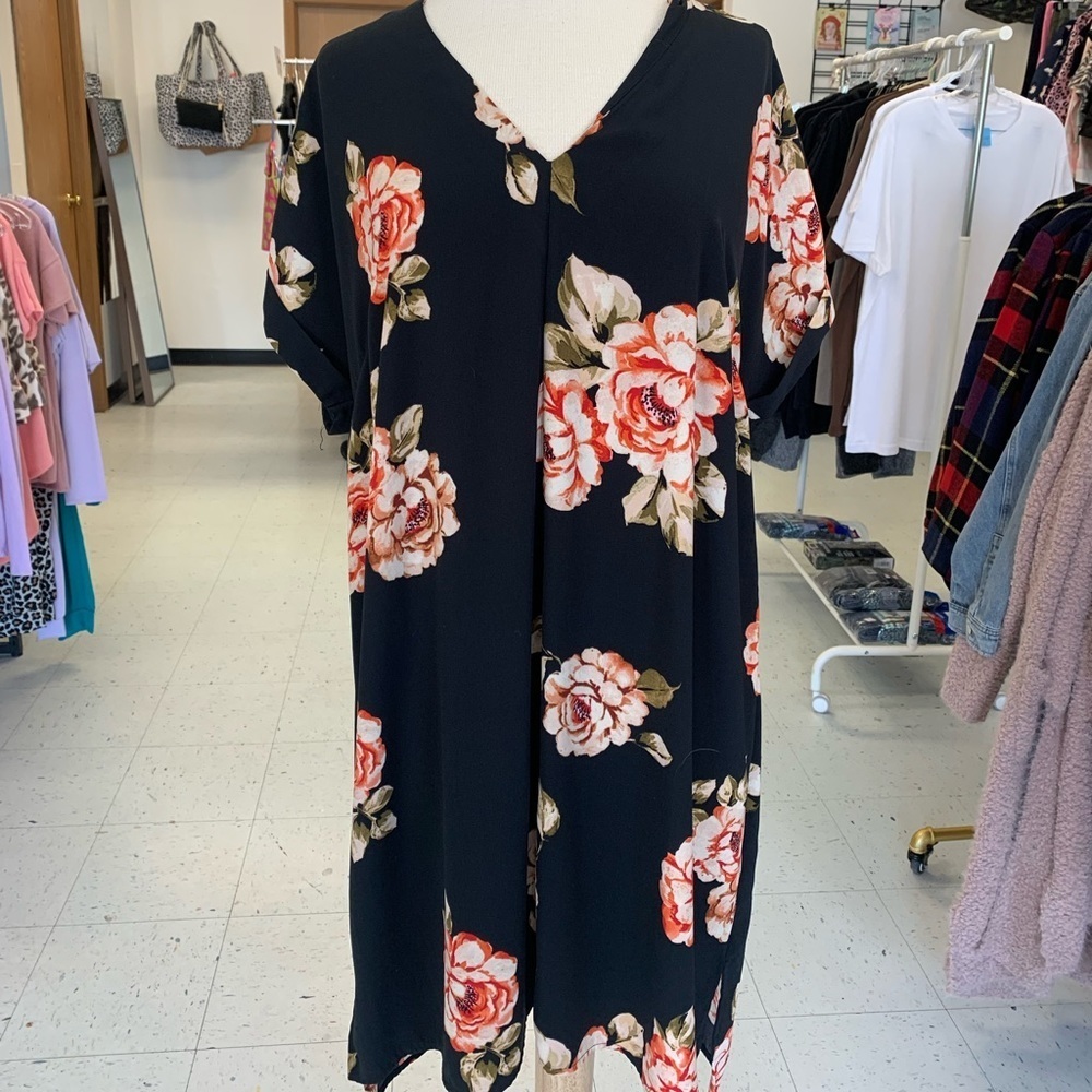 Fawn Floral Dress